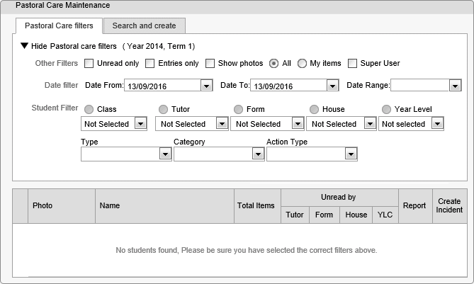 Pastoral Care Maintenance (synweb)