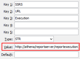 SSRS URL Execution configuration setting
