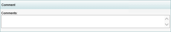 Staff Maintenance - Comments bar (synweb)