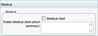 Staff Maintenance - Medical bar (synweb)