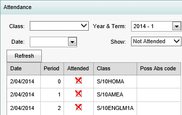 Student Maintenance - Attendance bar (cut down)