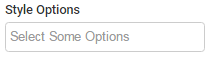 Style options property