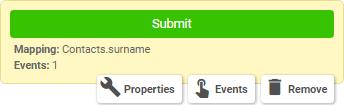 Submit button (editor controls)