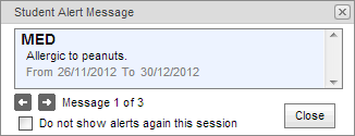 System Message (synweb, medical, cut down)