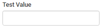 Test value property