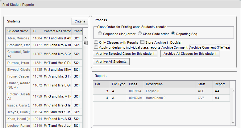 View Student Results (synweb, populated)