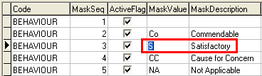 Configuration File Maintenance (luReportResultTypeMaskExpanded, Behaviour example)