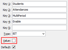 Configuration File Maintenance - MultiPeriod,Enabled