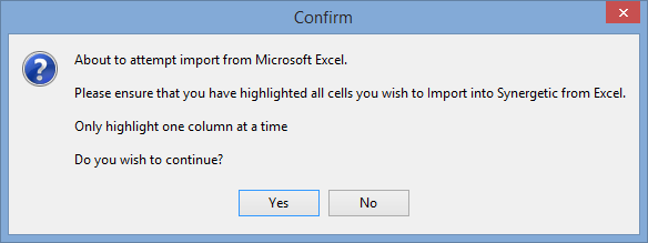 Confirm dialog