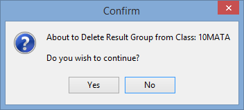 Confirm dialog window