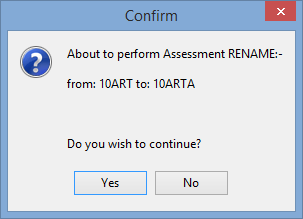 Confirm dialog window