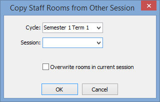 Copy staff rooms from other session window