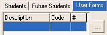 Course Maintenance - User Forms tab (v60 whats new)