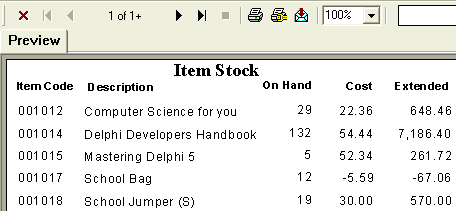Item Stock report.gif