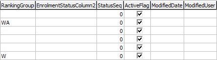 lookup table maintenance - luFutureStatus (part 2)