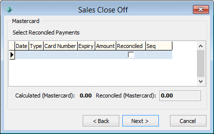 Sales Close Off - Mastercard (detailed)