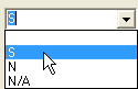Set Result for all Students (result drop down list, minus Effort)