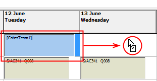 Staff Schedule Maintenance (Click and Drag appointment)