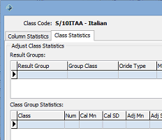 Statistics window (cut down)