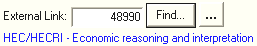 Subject Assessment Maintenance - Area tab - Area sub-tab (External Link)