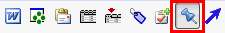 toolbar icons (cut down, pin highlighted)