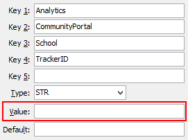 AnalyticsCommunityPortalSchoolTrackerID