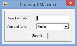 Community Management - Other tab Password Manager dialog