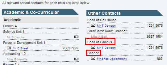 Configuration File Maintenance - ContactUsSubHeadingCampus setting (online cutdown, portal)