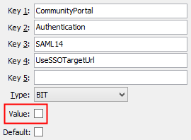UseSSOTargetURL configuration setting