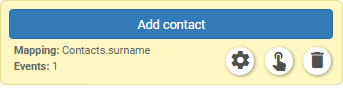 Add Contact button (selected)