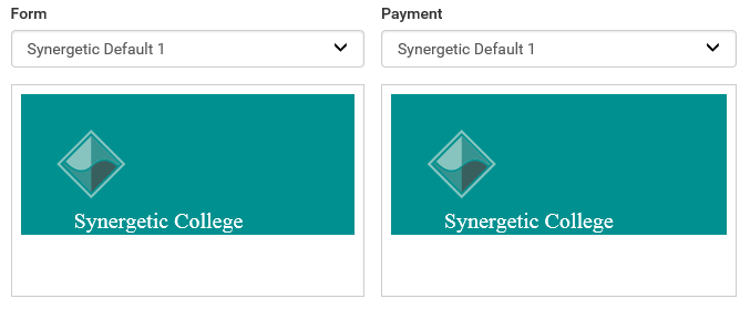 Branding applied (Online form builder)