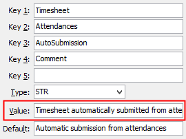 Configuration File Maintenance - AutoSubmission Comment