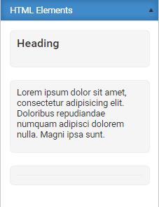 Elements tab (HTML elements)