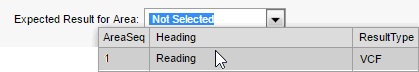 Expected Result for Area field (Statistics and Probability selected, synweb)