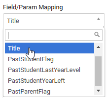 Field-Param Mapping field (Title)