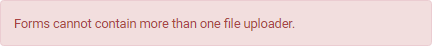 File uploader error