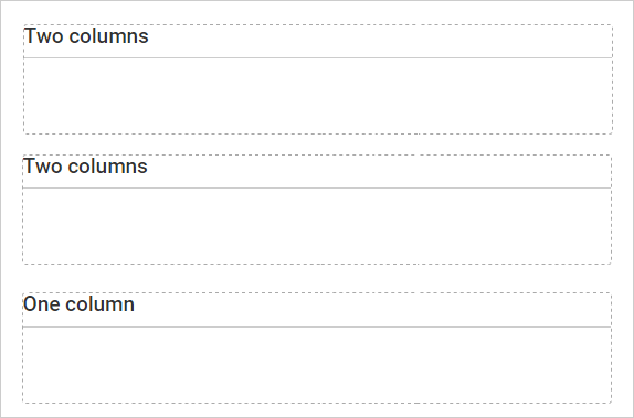 Form structure (after defining the form layout