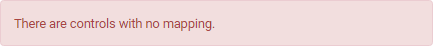 Mapping error (non-activity)
