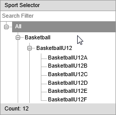 Select level (co-curricular maintenance, synweb)