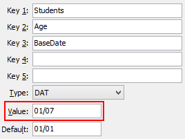 Configuration File Maintenance (BaseDate, 01-07)