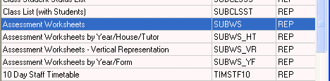 Printing group assessment worksheets grid area (cut down)