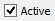 Active checkbox