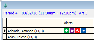 Attendance window - Alerts field (cutdown for wn)