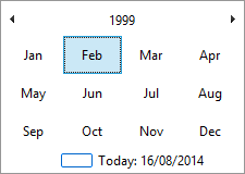 Using the graphical calendar