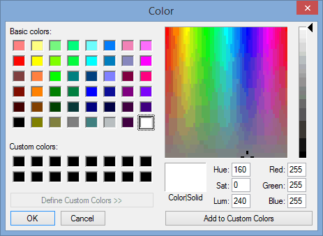Colour window