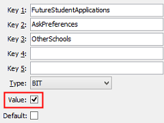 Configuration file maintenance (AskPreferences - OtherSchools configuration setting)