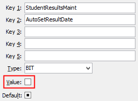Configuration File Maintenance (AutoSetResultDate)