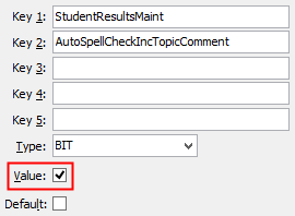 Configuration File Maintenance (AutoSpellCheckInTopicComment)