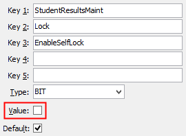 Configuration File Maintenance (EnableSelfLock)