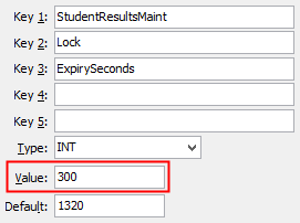 Configuration File Maintenance (ExpirySeconds)